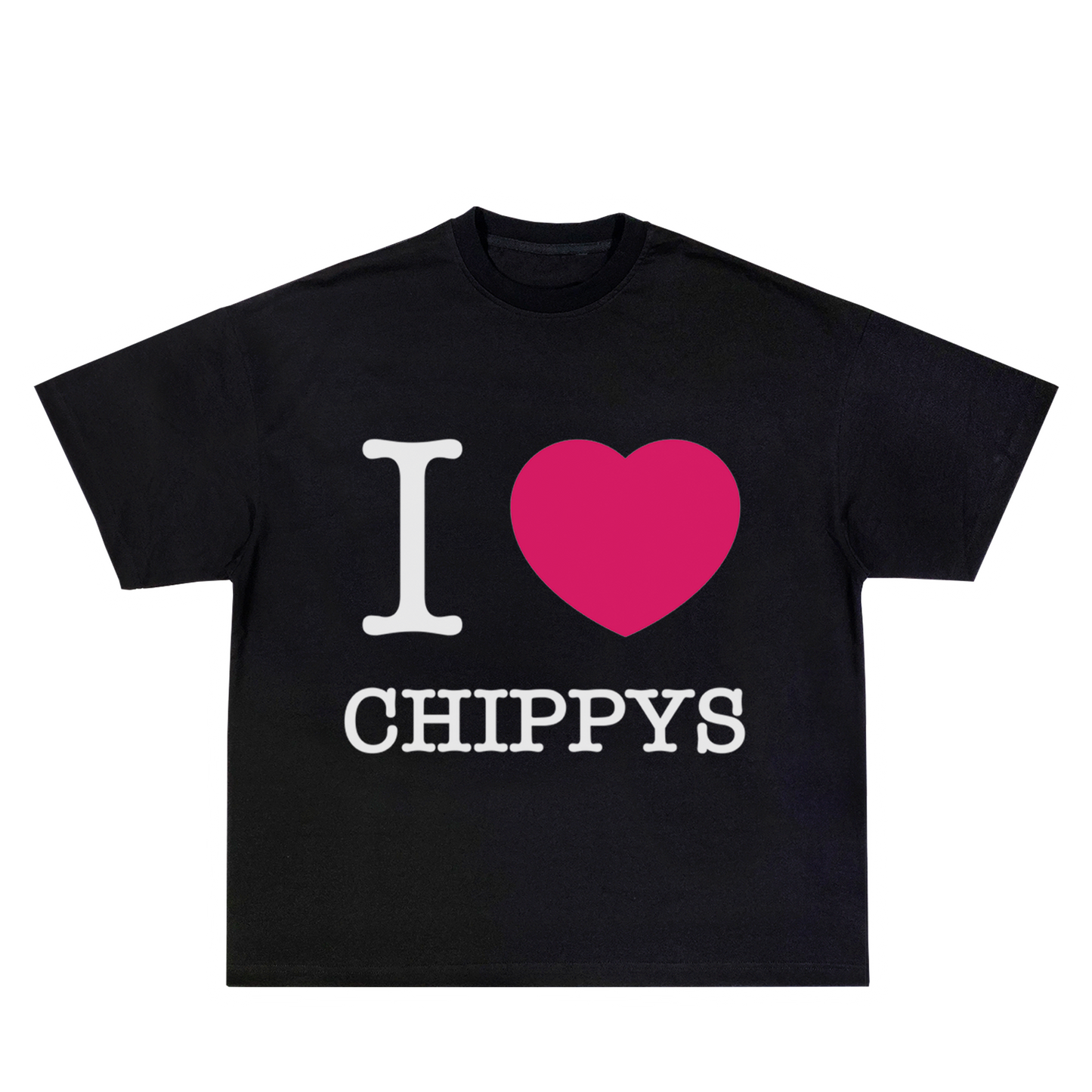I <3 Chippys T-Shirt (Black)